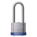 Accuform STOPOUT LAMINATED STEEL PADLOCKS KDL907BU KDL907BU